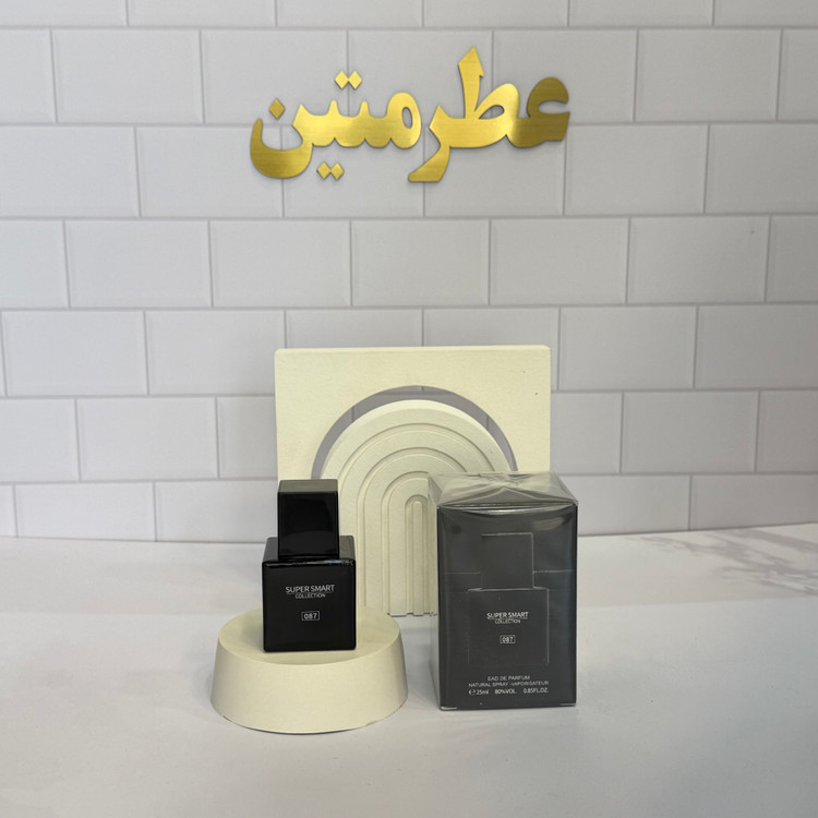 عطر ادوپرفیوم مردانه لالیک بلک حجم ۲۵ میل برند سوپر اسمارت کد ۰۸۷