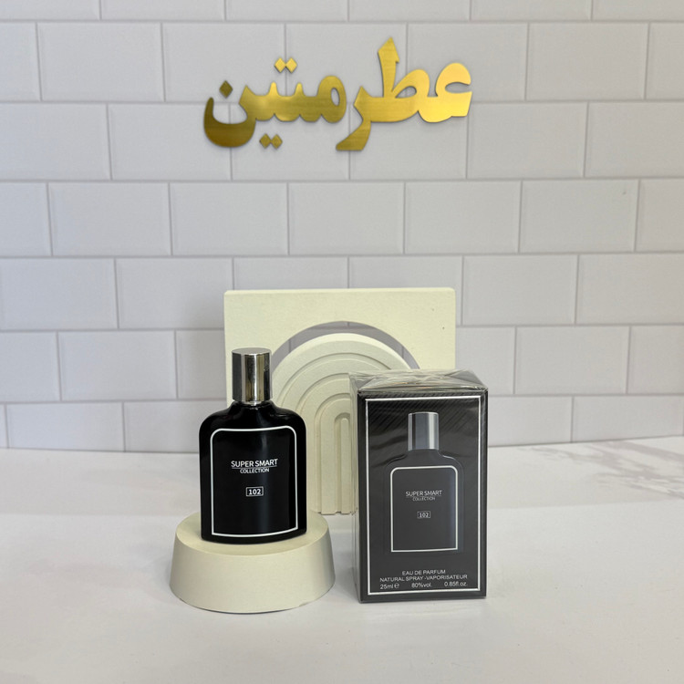 عطر ادوپرفیوم مردانه جگوار مشکی حجم ۲۵ میل شرکت سوپر اسمارت کد ۱۰۲