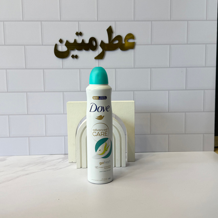 اسپری داو رایحه گلابی ضد تعریق پودری uk