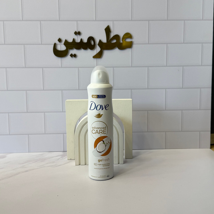 اسپری داو رایحه نارگیل ضد تعریق و پودری uk