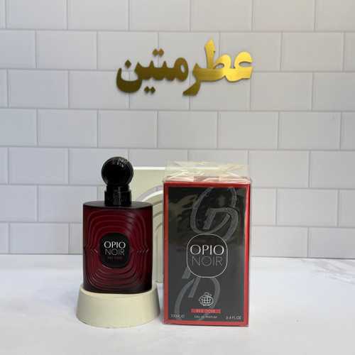 عطر ادوپرفیوم زنانه اوپیوم نویر رد دوز شرکت فراگرنس حجم ۱۰۰ میل