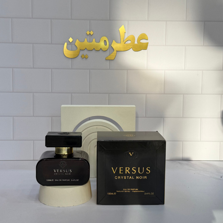عطر ادوپرفیوم زنانه ورساچ کریستال نویر شرکت فراگرانس حجم ۱۰۰ میل