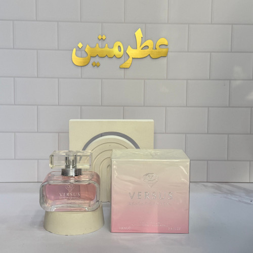 عطر ادوپرفیوم زنانه ورساچ کریستال برایت صورتی شرکت فراگرنس حجم ۱۰۰ میل