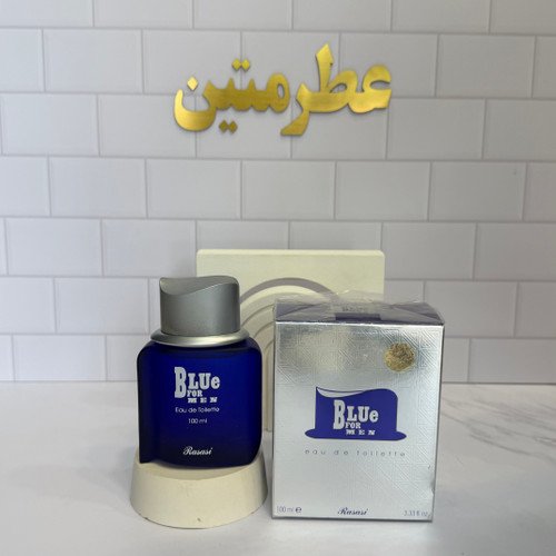 عطر ادوتویلت مردانه بلو فور من شرکت رصاصی حجم ۱۰۰ میل