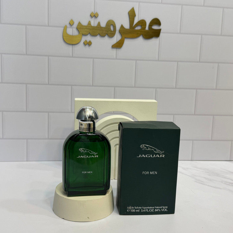 عطر ادوتویلت مردانه جگوار سبز شرکت جگوار حجم ۱۰۰ میل