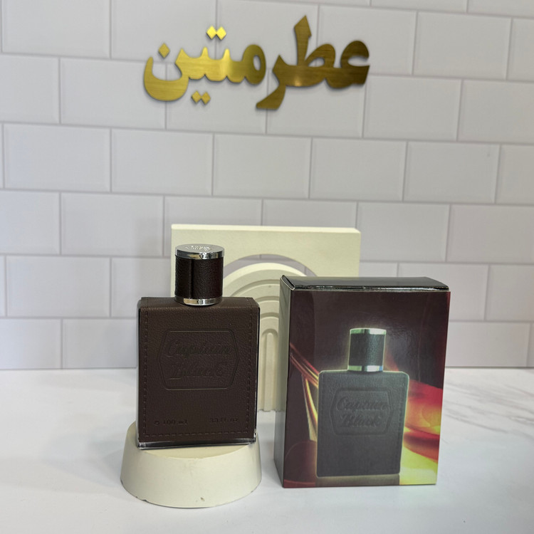 عطر ادوپرفیوم مردانه و زنانه کاپیتان بلک شرکت لین لیمیتد حجم ۱۰۰ میل