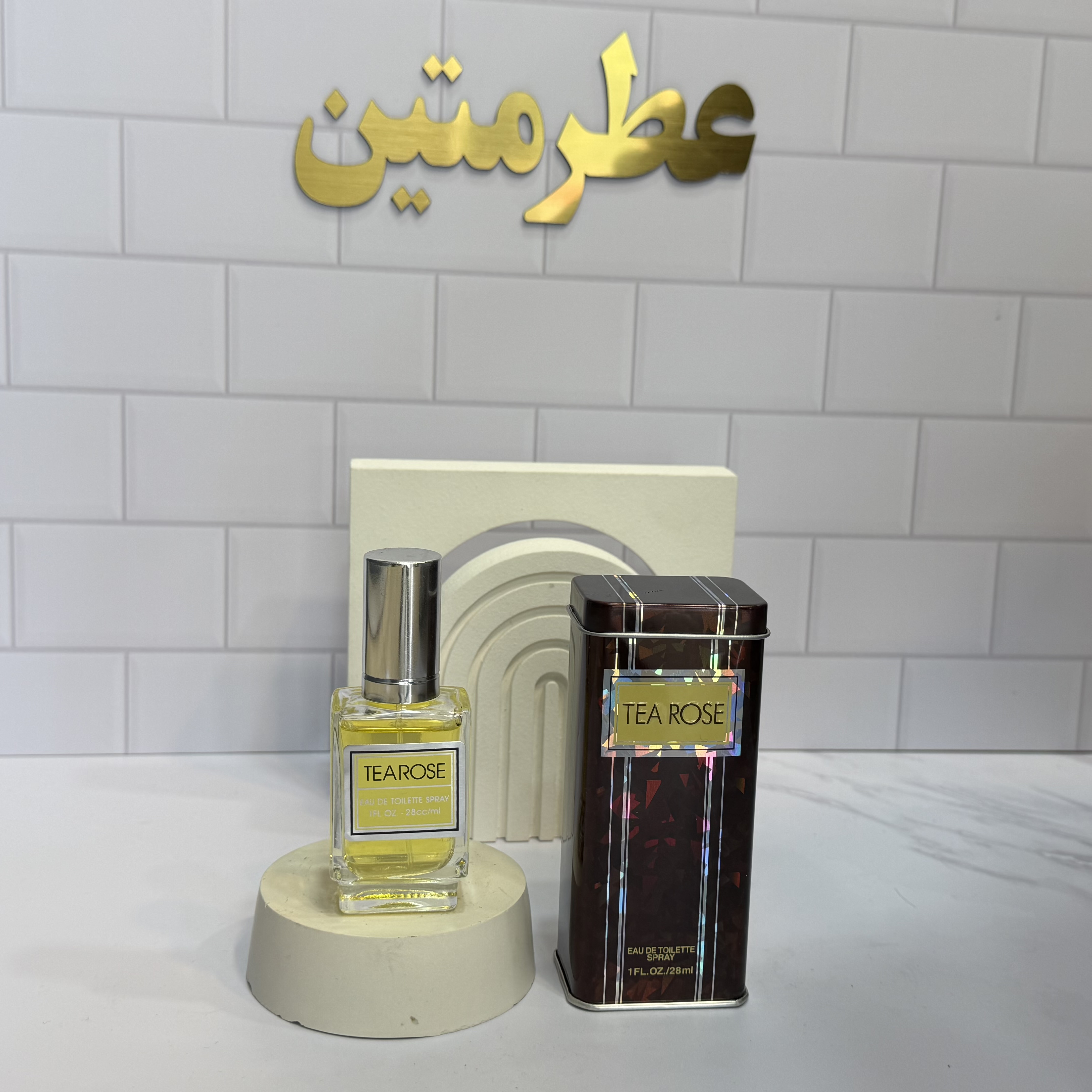 عطر ادوتویلت زنانه مردانه تی رز TEA ROSE  حجم ۲۸  میل