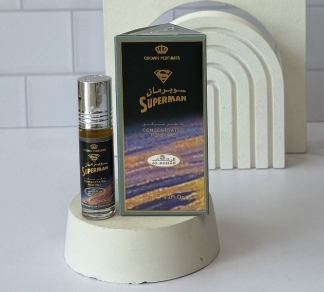 عطر رولی عربی سوپرمان حجم ۶ میل شرکت الرحاب