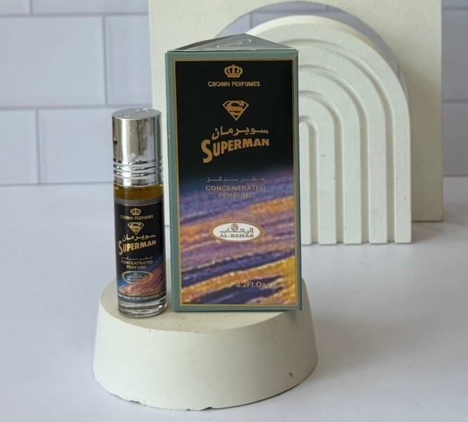 عطر رولی عربی سوپرمان حجم ۶ میل شرکت الرحاب