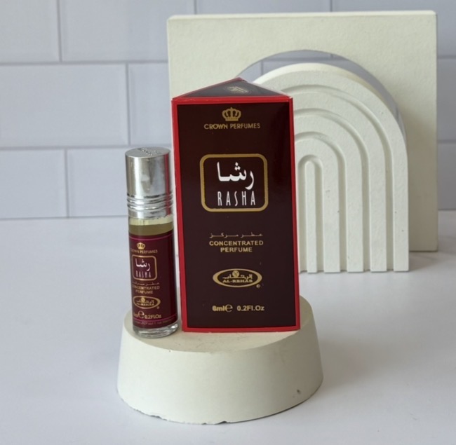 عطر رولی عربی رایحه رشا حجم ۶ میل شرکت الرحاب