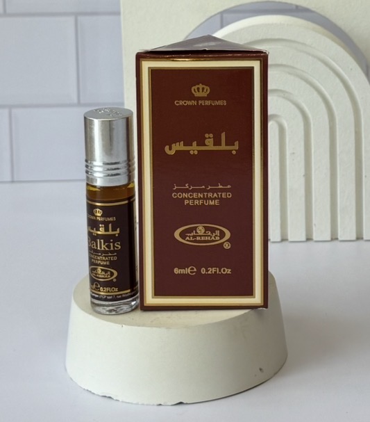عطر رولی عربی رایحه بلقیس حجم ۶ میل شرکت الرحاب