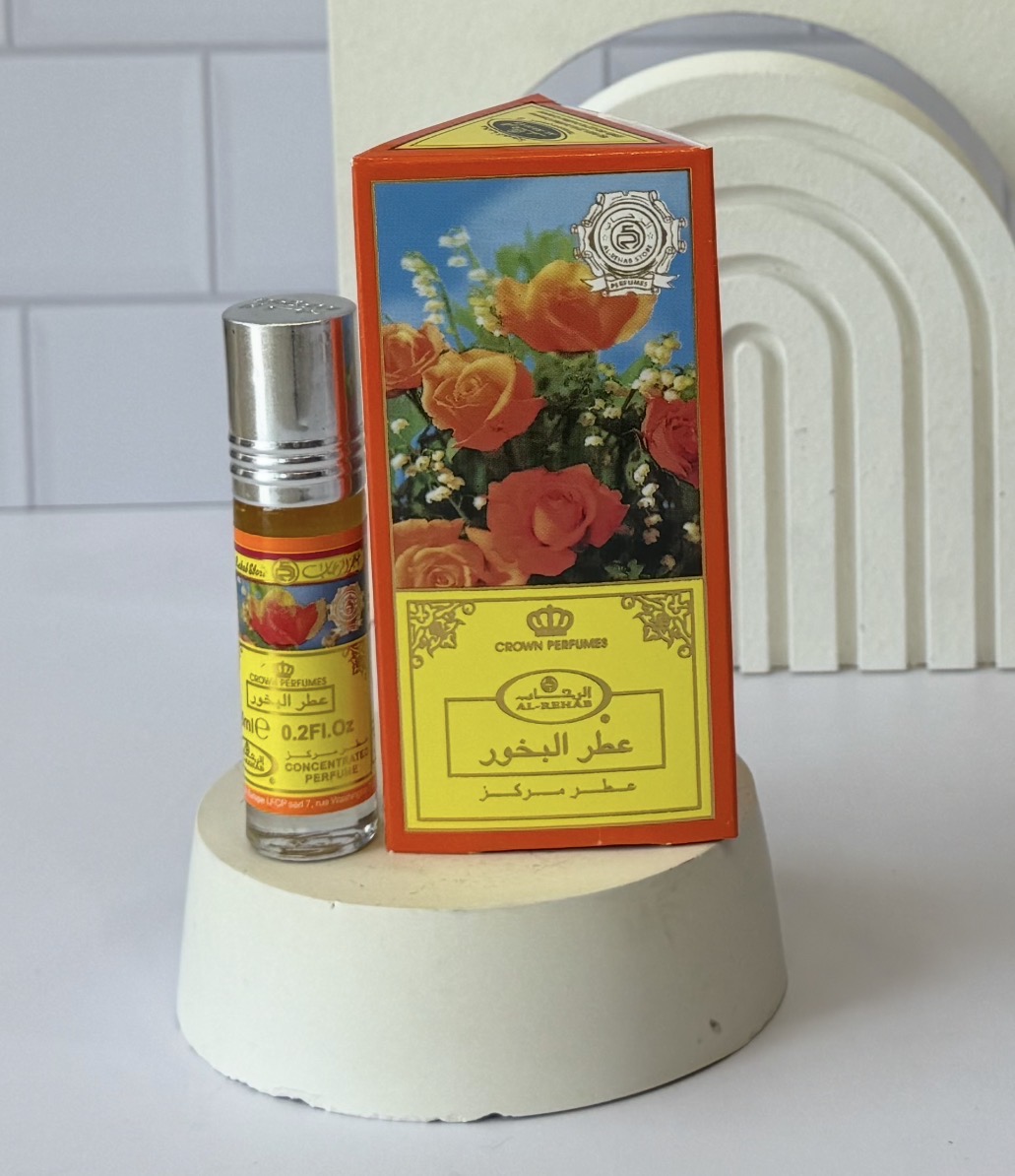 عطر رولی عربی البخور شرکت الراحاب حجم ۶ میل