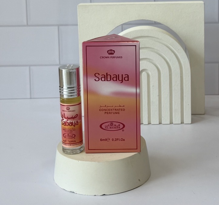 عطر رولی عربی رایحه صبایا حجم ۶ میل شرکت الرحاب