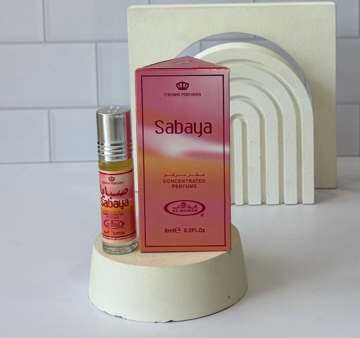 عطر رولی عربی رایحه صبایا حجم ۶ میل شرکت الرحاب