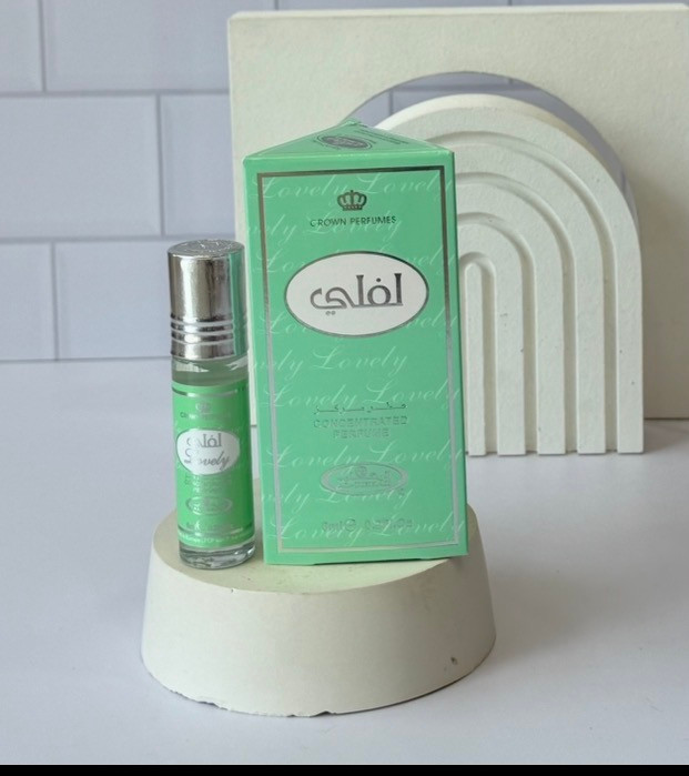 عطر رولی عربی رایحه لفلی شرکت الرحاب حجم ۶ میل