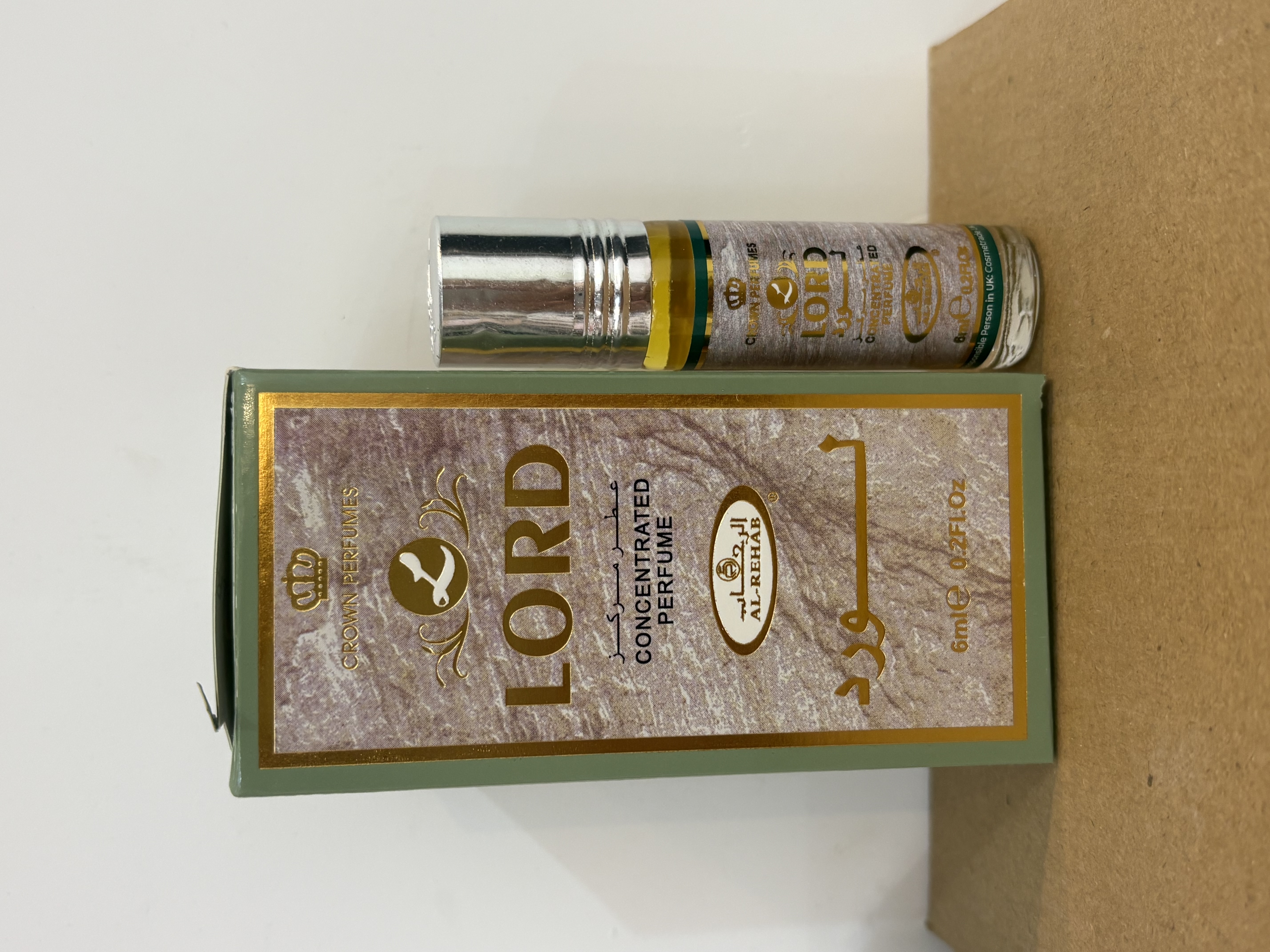 عطر رولی عربی لورد شرکت الرحاب حجم ۶ میل