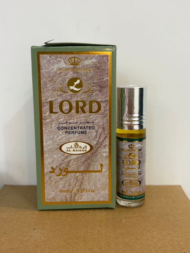 عطر رولی عربی لورد شرکت الرحاب حجم ۶ میل