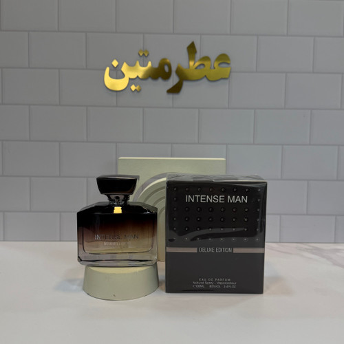 عطر ادوپرفیوم زنانه و مردانه اینتنس من قهوه ای شرکت فرگرانس حجم ۱۰۰ میل