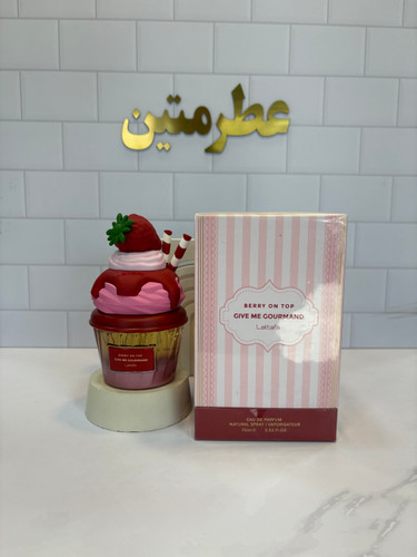 عطر و ادوپرفیوم بستنی لطافه صورتی بری آن تاپ شرکت لطافه حجم ۷۵ میل